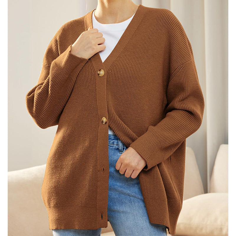 Kokon-Strickjacke