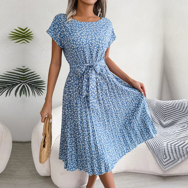 Zwergini-Mode | Elegantes Floral Kleid für Jeden Anlass