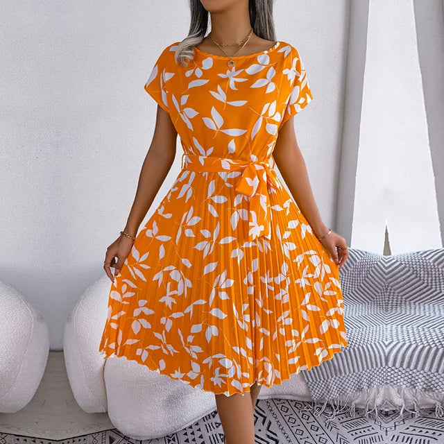 Zwergini-Mode | Elegantes Floral Kleid für Jeden Anlass