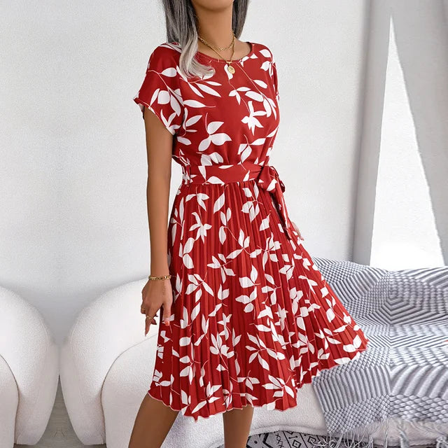 Zwergini-Mode | Elegantes Floral Kleid für Jeden Anlass