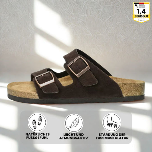 FeelFree - ergonomischen & rutschfeste Kork-Sandalen