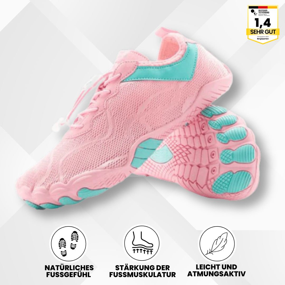 FreeStep  – Gesunde & rutschfeste Barfußschuhe für sicheres, gelenkschonendes Gehen für Senioren