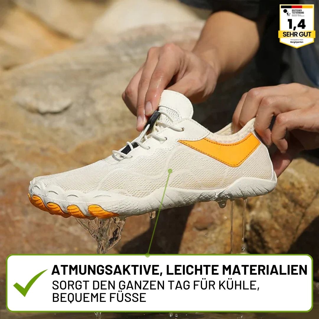 FreeStep  – Gesunde & rutschfeste Barfußschuhe für sicheres, gelenkschonendes Gehen für Senioren