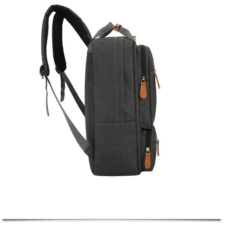 Herren 3-teiliger Rucksack-Set, wasserdicht, Laptop & Reise