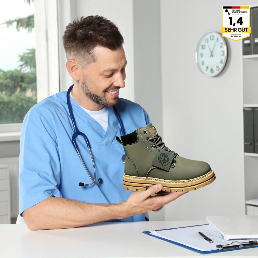 Orthoboot - ergonomisch schmerzlindernder Komfort-Stiefel für Herbst/Winter - Sonderaktion 1+1 Gratis