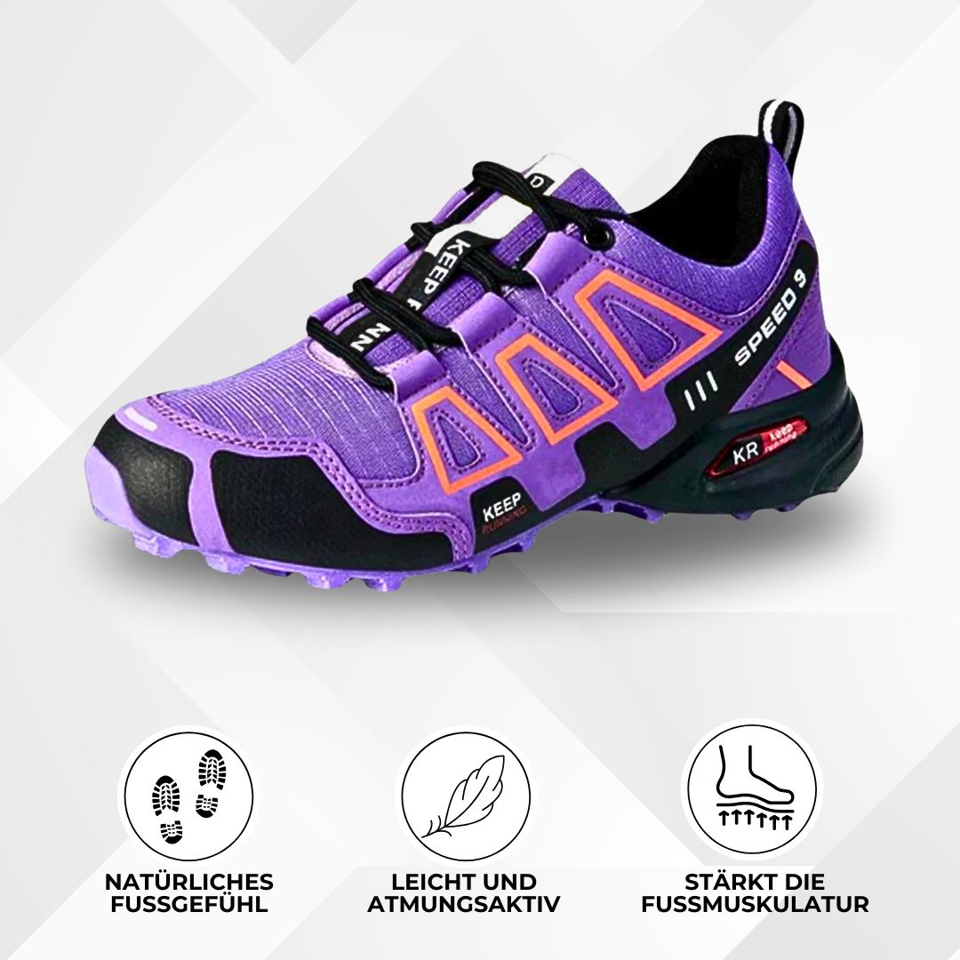 OrthoTrekking - rutschfeste, wasserdichte & ergonomische Wanderschuhe