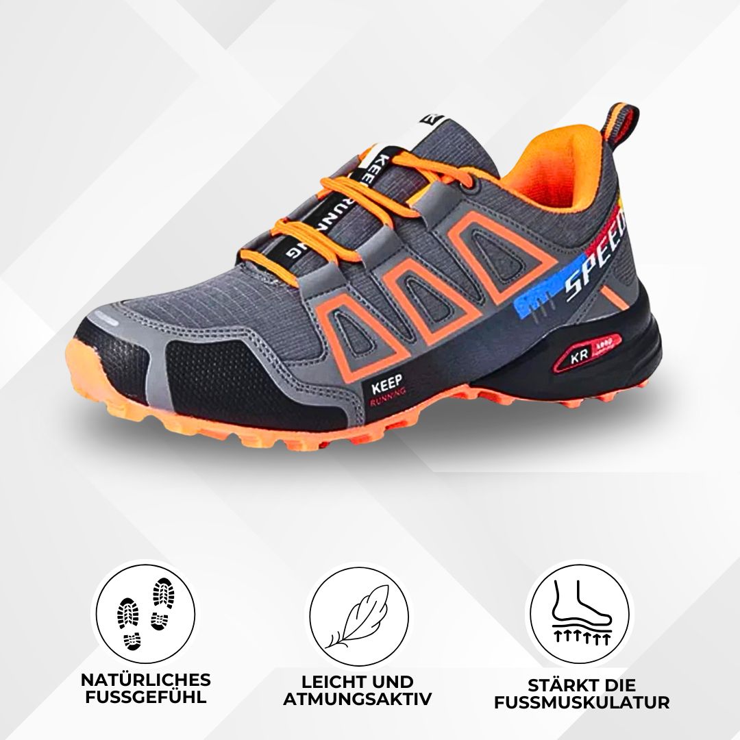 OrthoTrekking - rutschfeste, wasserdichte & ergonomische Wanderschuhe