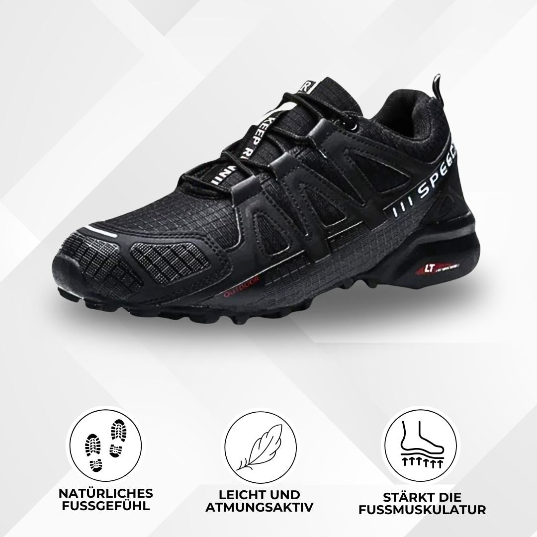 OrthoTrekking - rutschfeste, wasserdichte & ergonomische Wanderschuhe