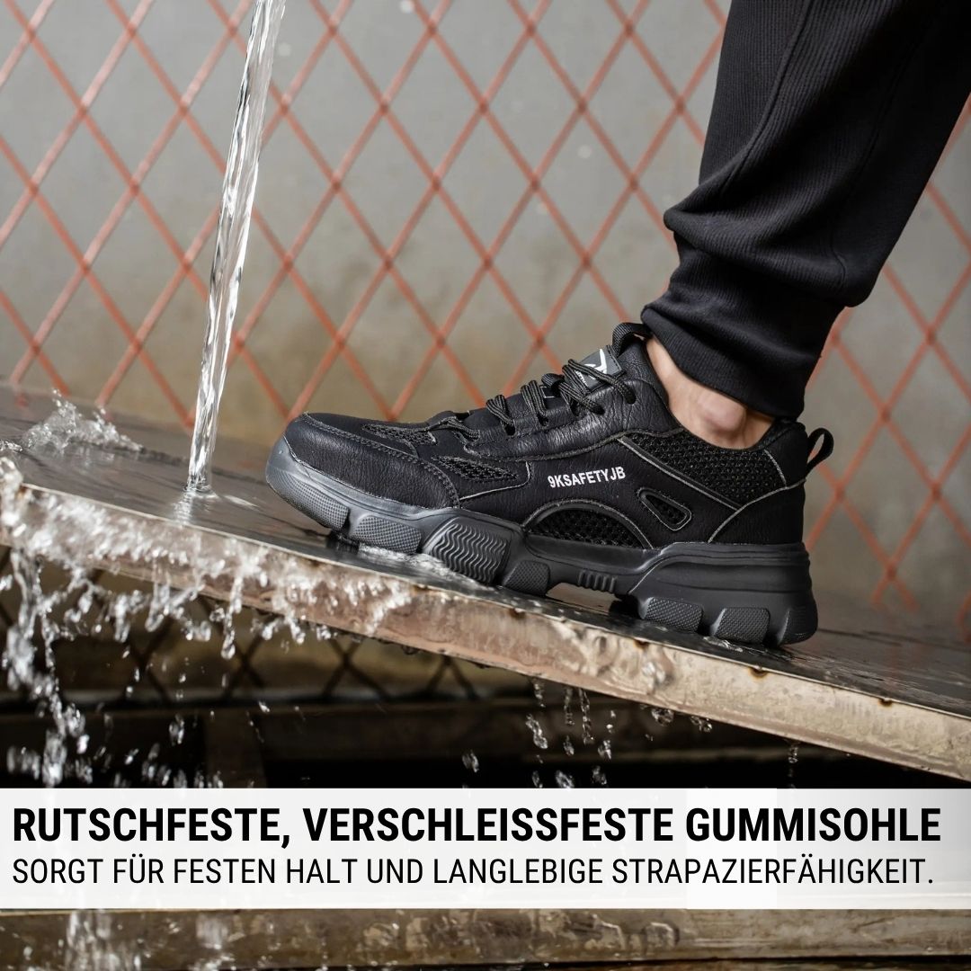 PowerSteel - ergonomischer und schmerzlindernder Sicherheitsschuh - Zertifiziert nach EN ISO 20345