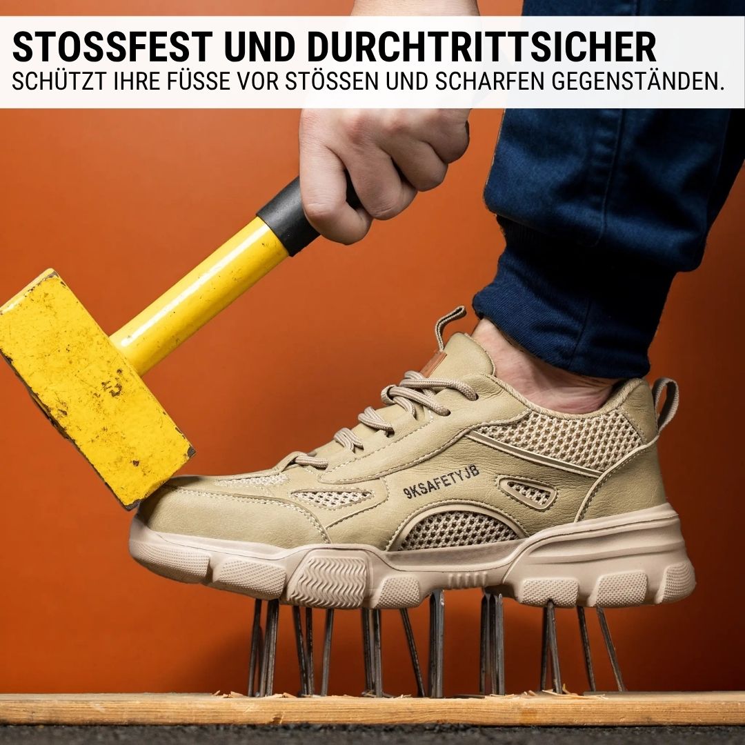 PowerSteel - ergonomischer und schmerzlindernder Sicherheitsschuh - Zertifiziert nach EN ISO 20345