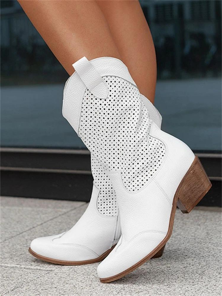 Zwergini-Mode | Atmungsaktive Cowboy-Stiefel für Damen Komfortabel & Trendy