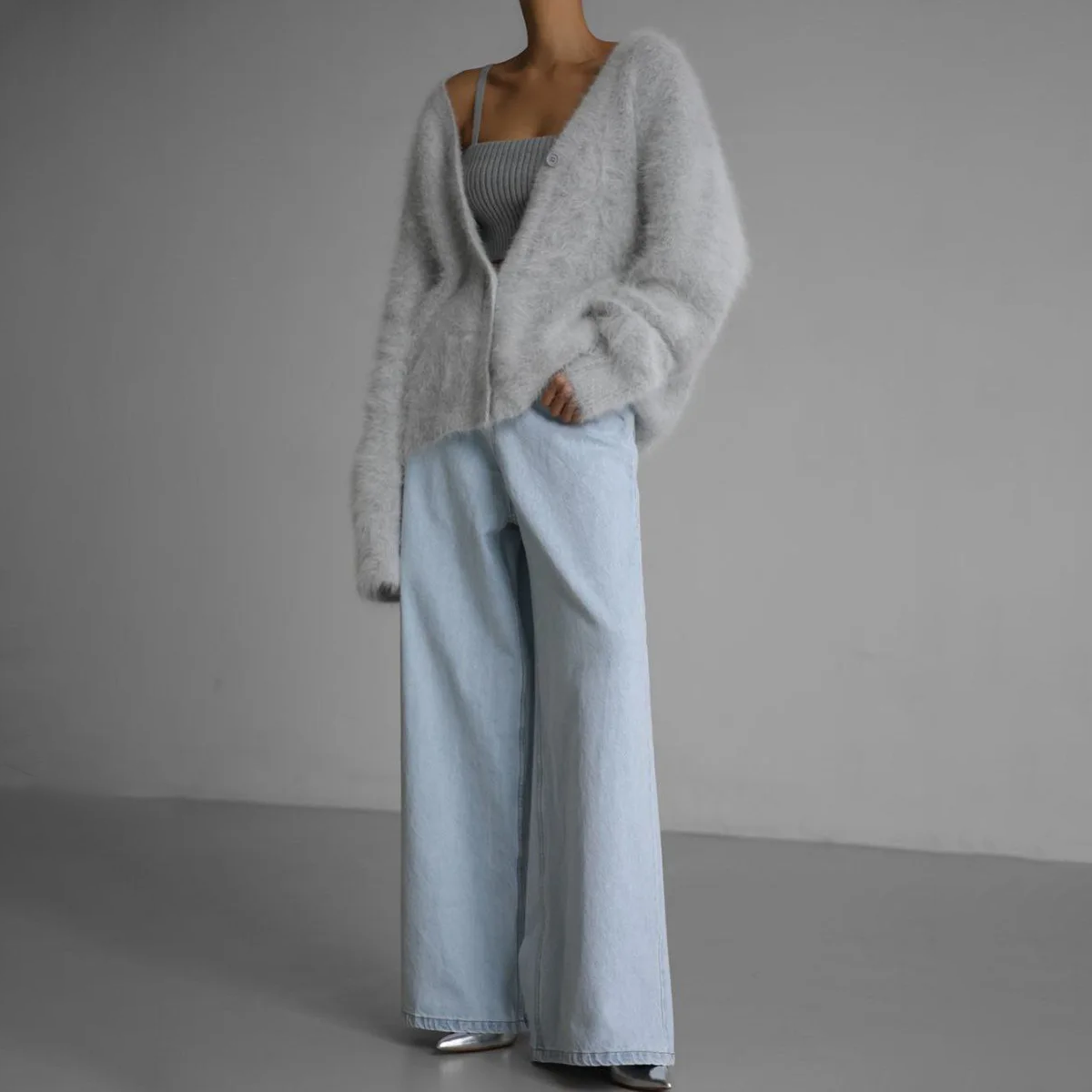 Zwergini-Mode Couture Strickjacke