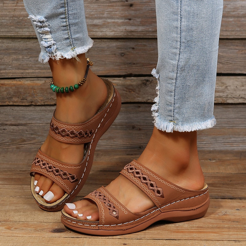 Zwergini-Mode | Orthopädische Damensandalen
