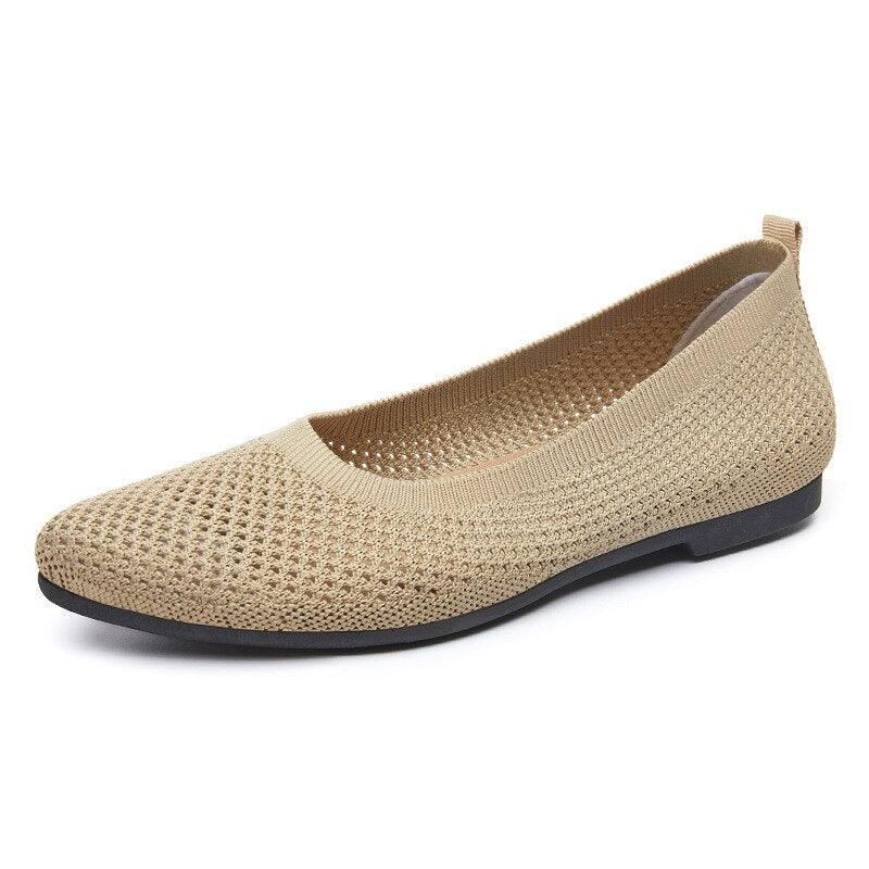 Zwergini-Mode - graue orthopädische ballerinas