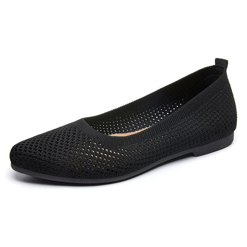Zwergini-Mode - graue orthopädische ballerinas