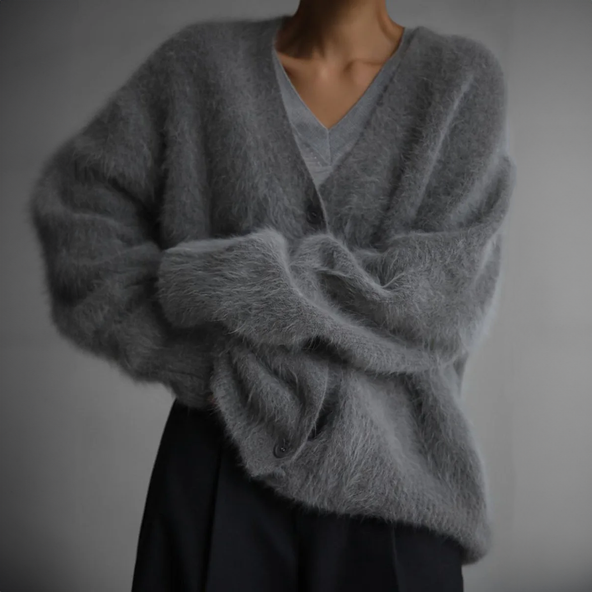 Zwergini-Mode Couture Strickjacke