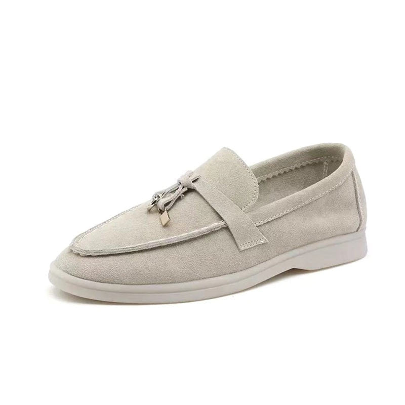 Zwergini-Mode Loafers Damen-Loafer mit Schloss-Detail