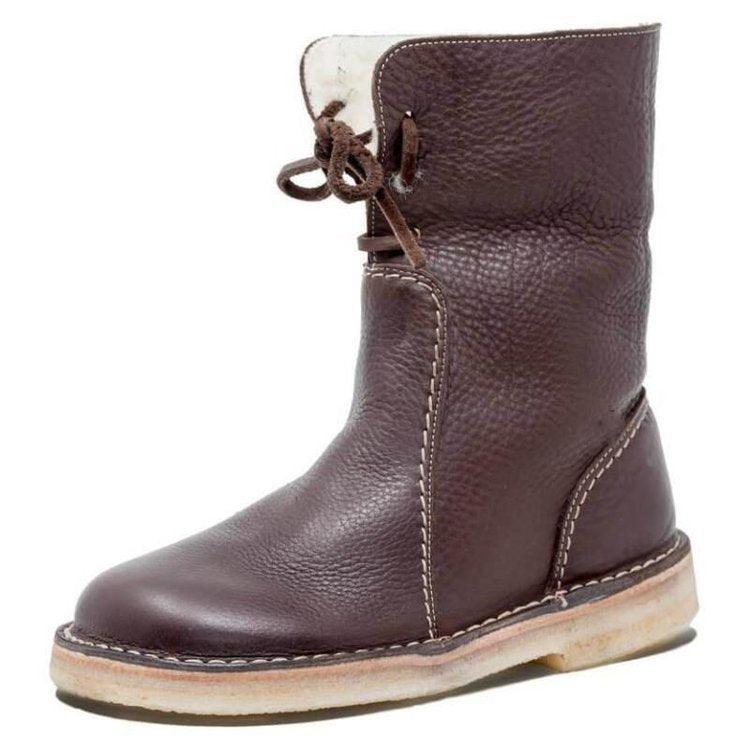 Lunera – Damen Winterstiefel wasserdicht mit Wollfutter und Fleece