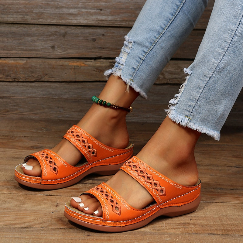 Zwergini-Mode | Orthopädische Damensandalen