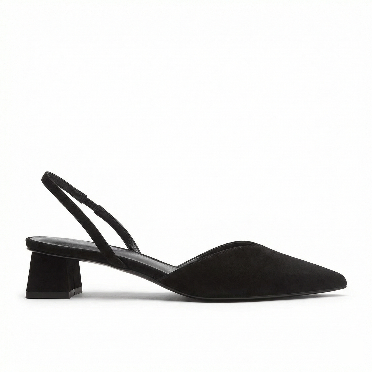 Zwergini-ModeMode Damen Slingback Pumps Spitz Geschlossen mit Absatz