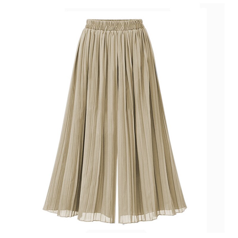 Zwergini-Mode - Damenhose mit weitem Bein und Mesh-Detail