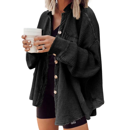 Zwergini-Mode | Cordjacke Mit Unregelmäßiger Kapuze