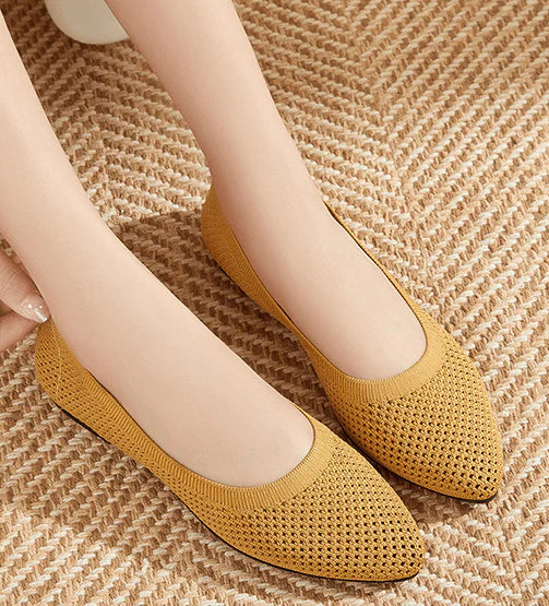 Zwergini-Mode - graue orthopädische ballerinas