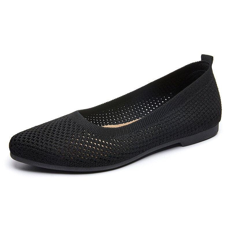 Zwergini-Mode - graue orthopädische ballerinas