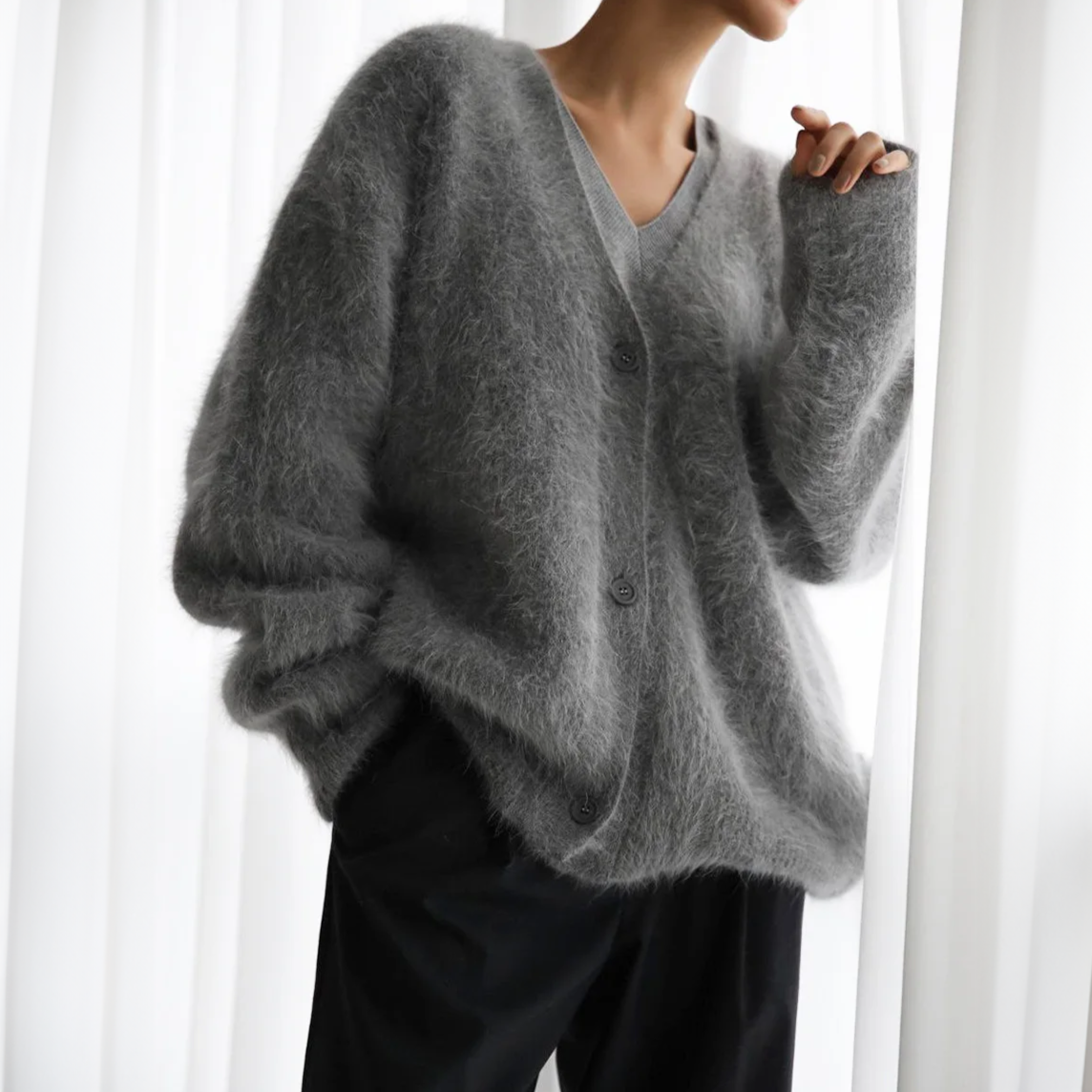 Zwergini-Mode Couture Strickjacke
