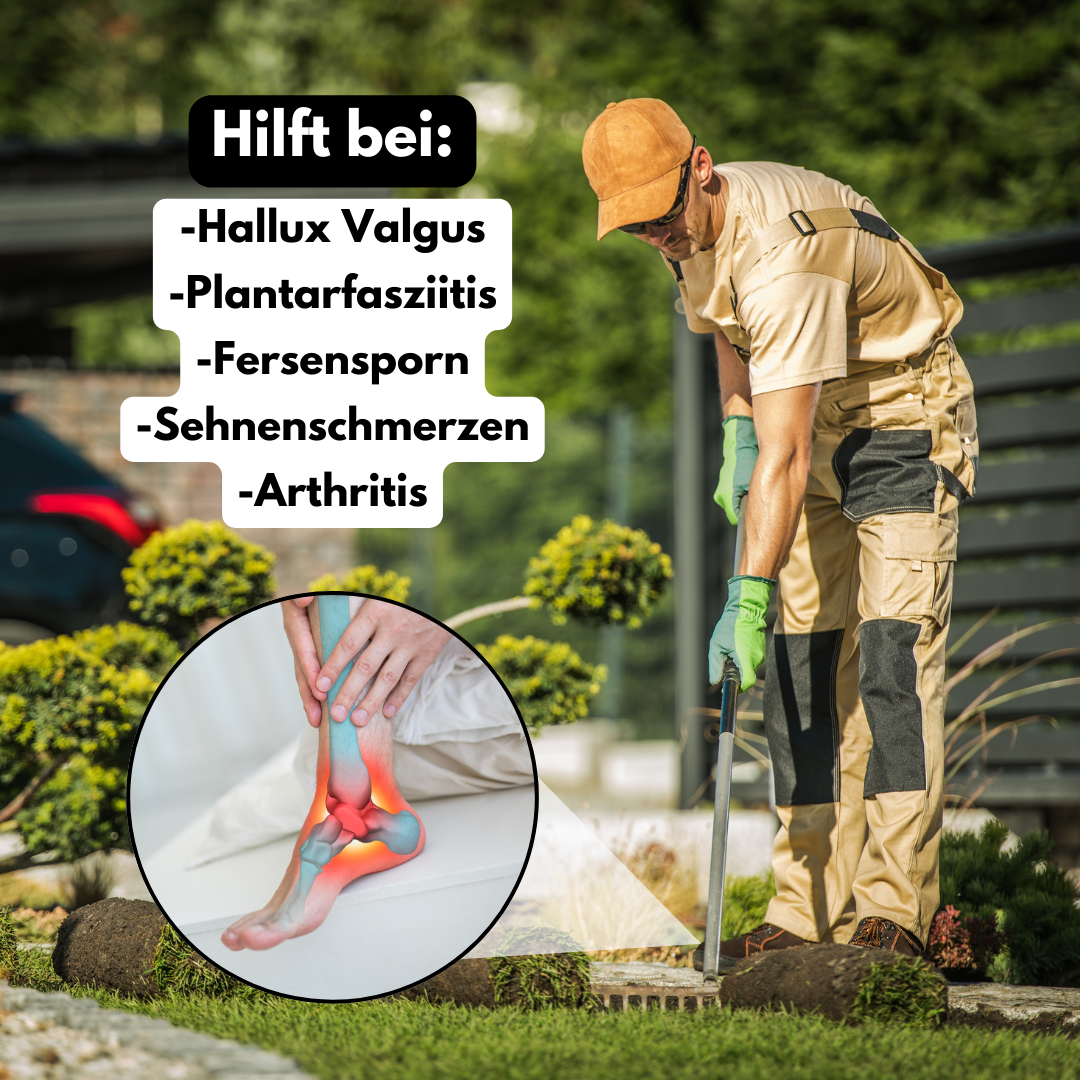 Aerox schmerzlindernde Barfußschuhe - perfekt für die Gartenarbeit und Aktivitäten im Freien