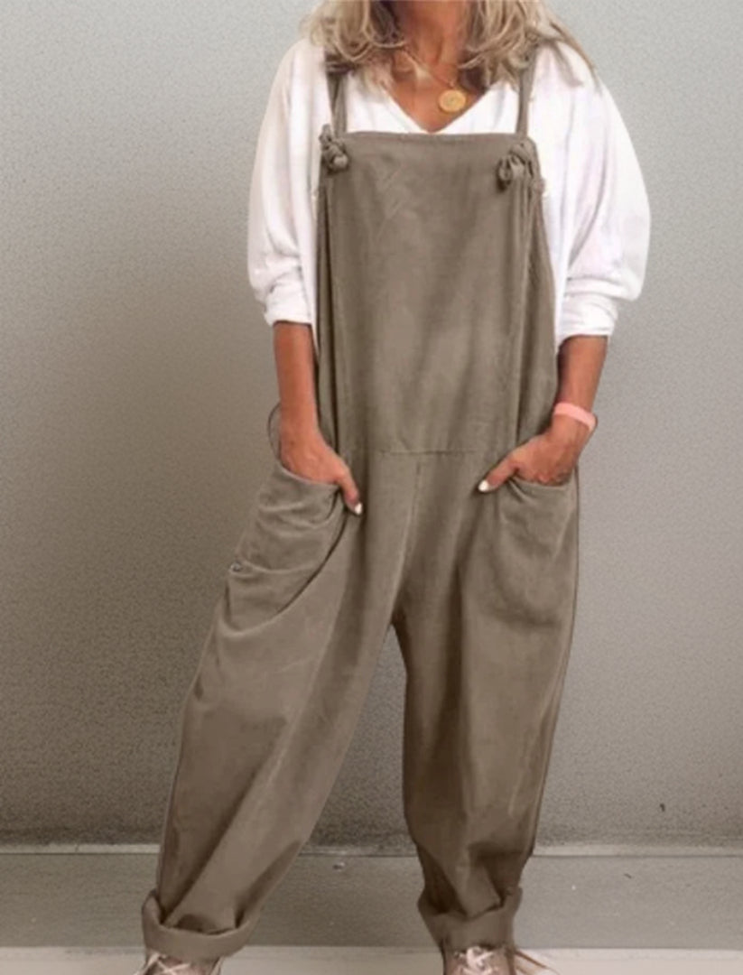 Zwergini-Mode Taschen Oversize Jumpsuit