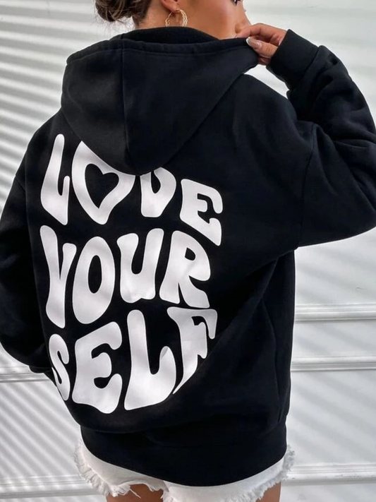 Zwergini-Mode - Streetwear Winter Statement Hoodie für Frauen