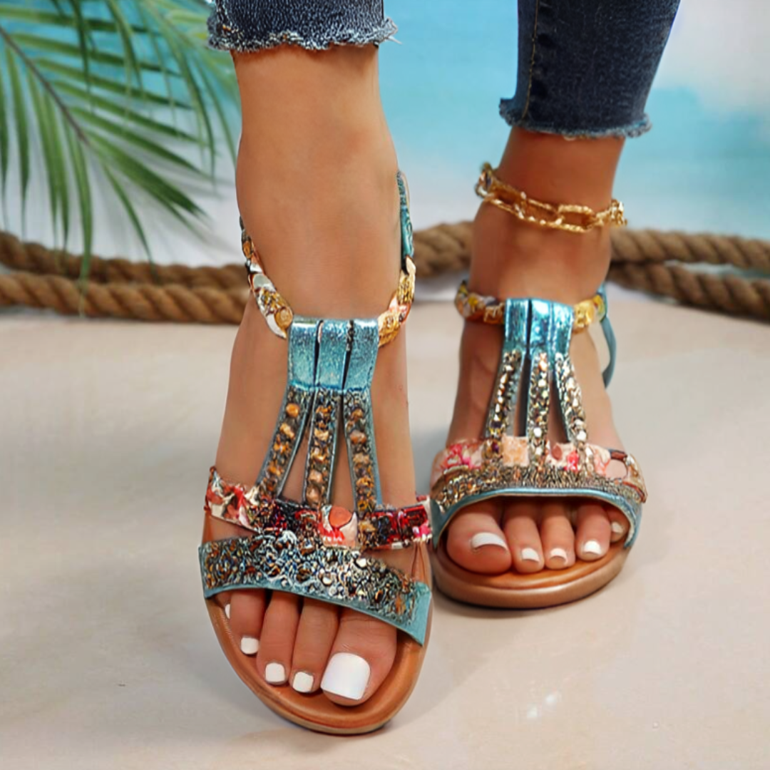 Zwergini-Mode | Schicke Boho-Sandalen