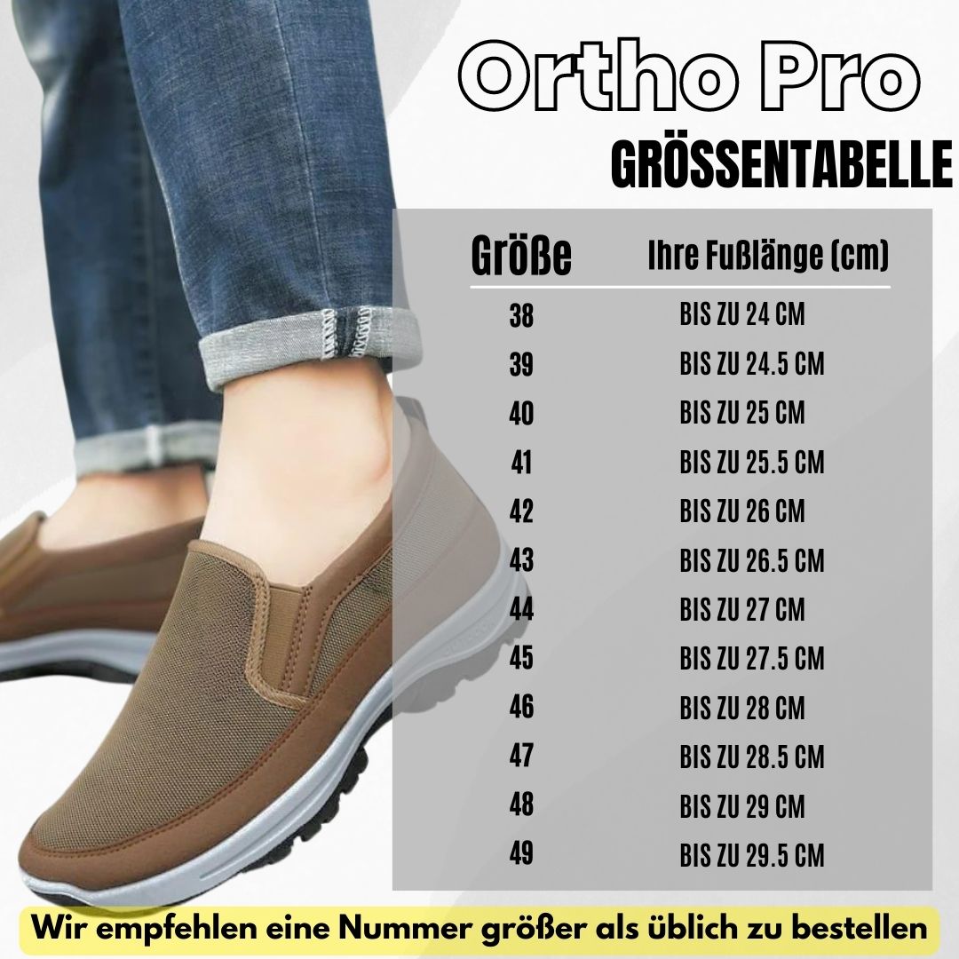 Ortho Pro - ergonomischer schmerzlindernder Komfortschuh - Sonderaktion 1+1 Gratis