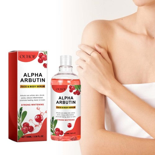 Alpha-Arbutin Serum für Gesicht und Körper