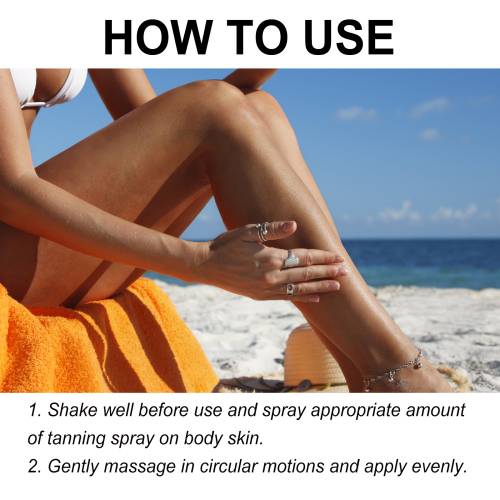 Bronzing-Spray mit Kokosöl