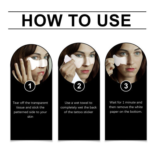 Sommersprossen Make-up Sticker