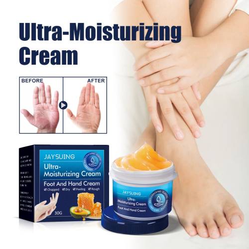 Sheabutter Hand- und Fußcreme für rissige Haut