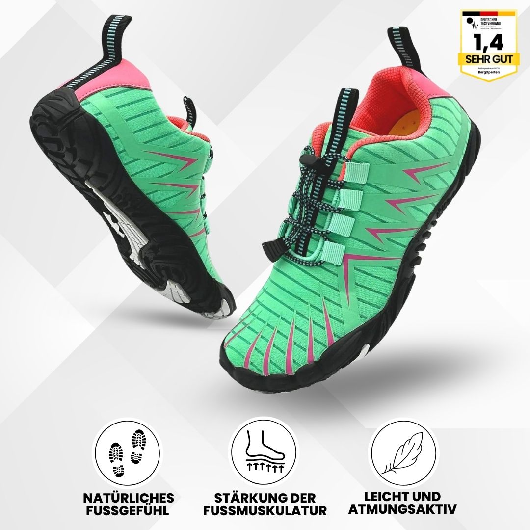 AeroX Pro - ergonomischer schmerzlindernder Barfußschuh für Schwangerschaft & Nachgeburt