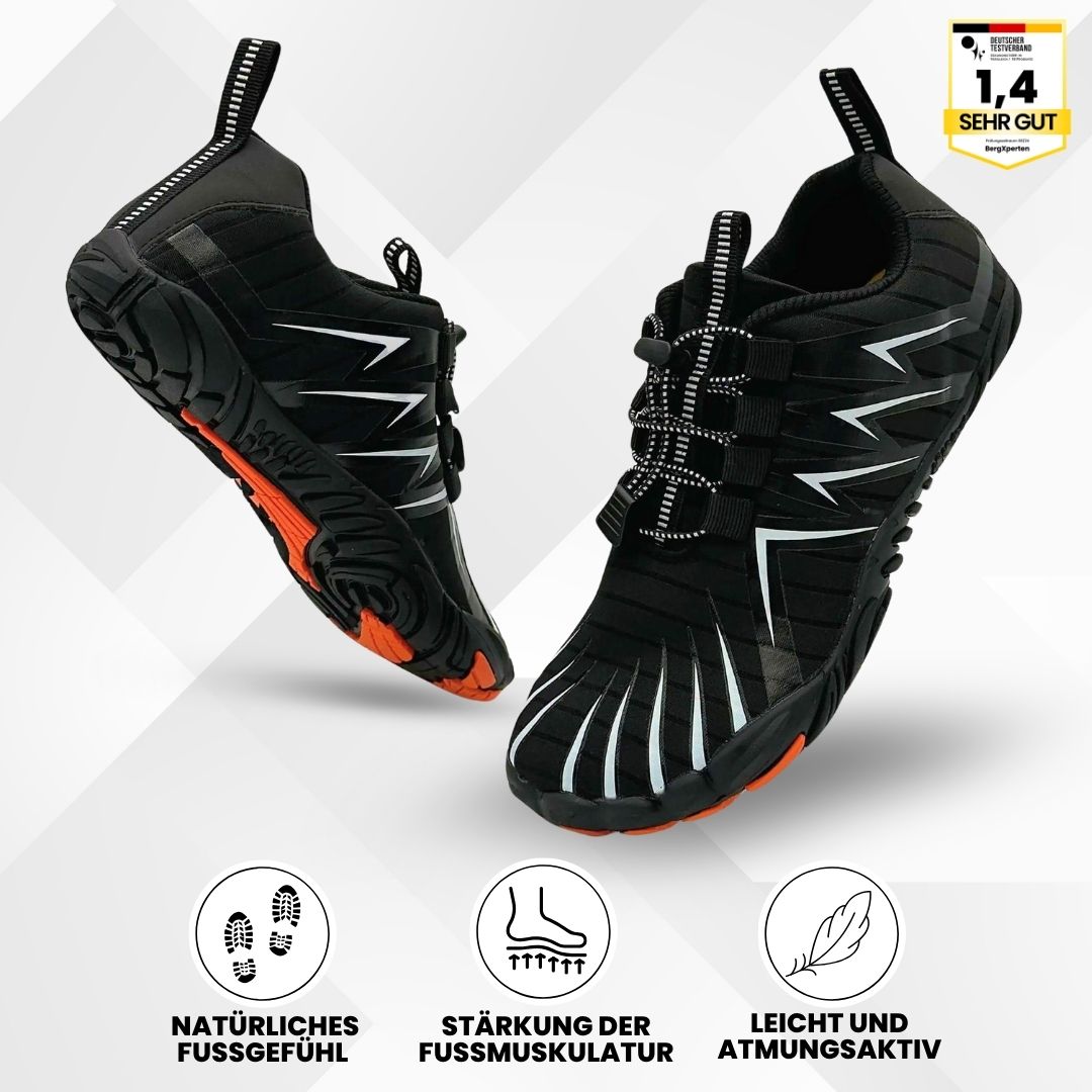 AeroX Pro - ergonomischer schmerzlindernder Barfußschuh für sicheres, gelenkschonendes Gehen für Senioren
