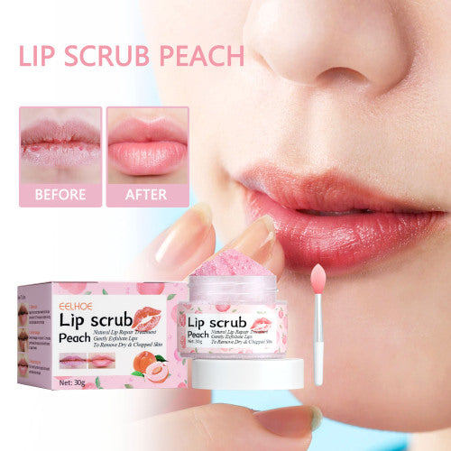 Pfirsich Lippenpeeling mit Vitamin E