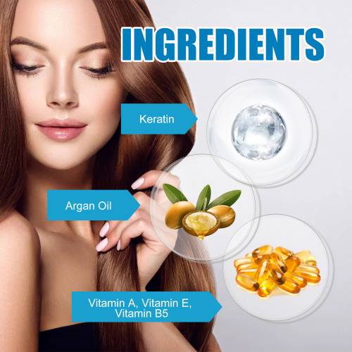 Keratin & Argan Haarserum, leicht