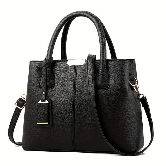 Zwergini-Mode – Schicke All Season Geräumige PU Handtasche für Frauen