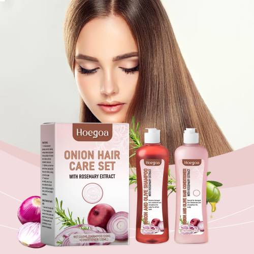 Zwiebel & Rosmarin Shampoo und Spülung Set