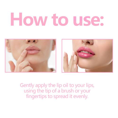 Lippenöl mit Farbwechsel, Avocado und Rose