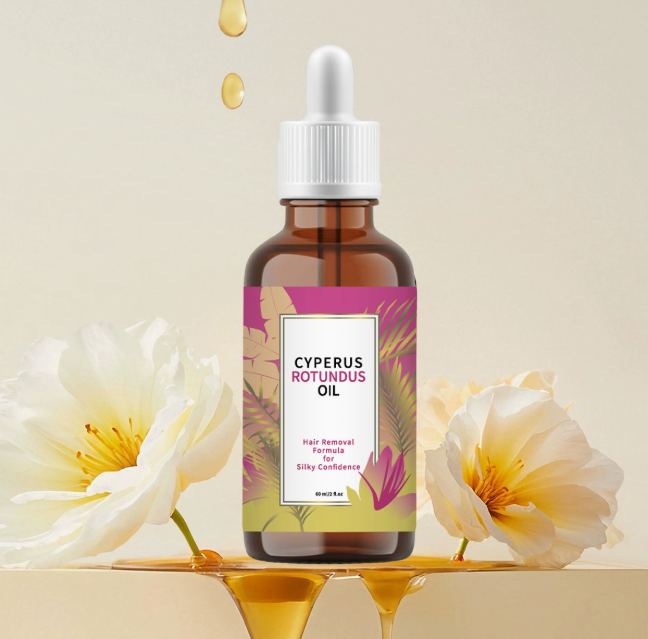 Blumiges Körperpflegeöl nach der Rasur, auch als Massageöl