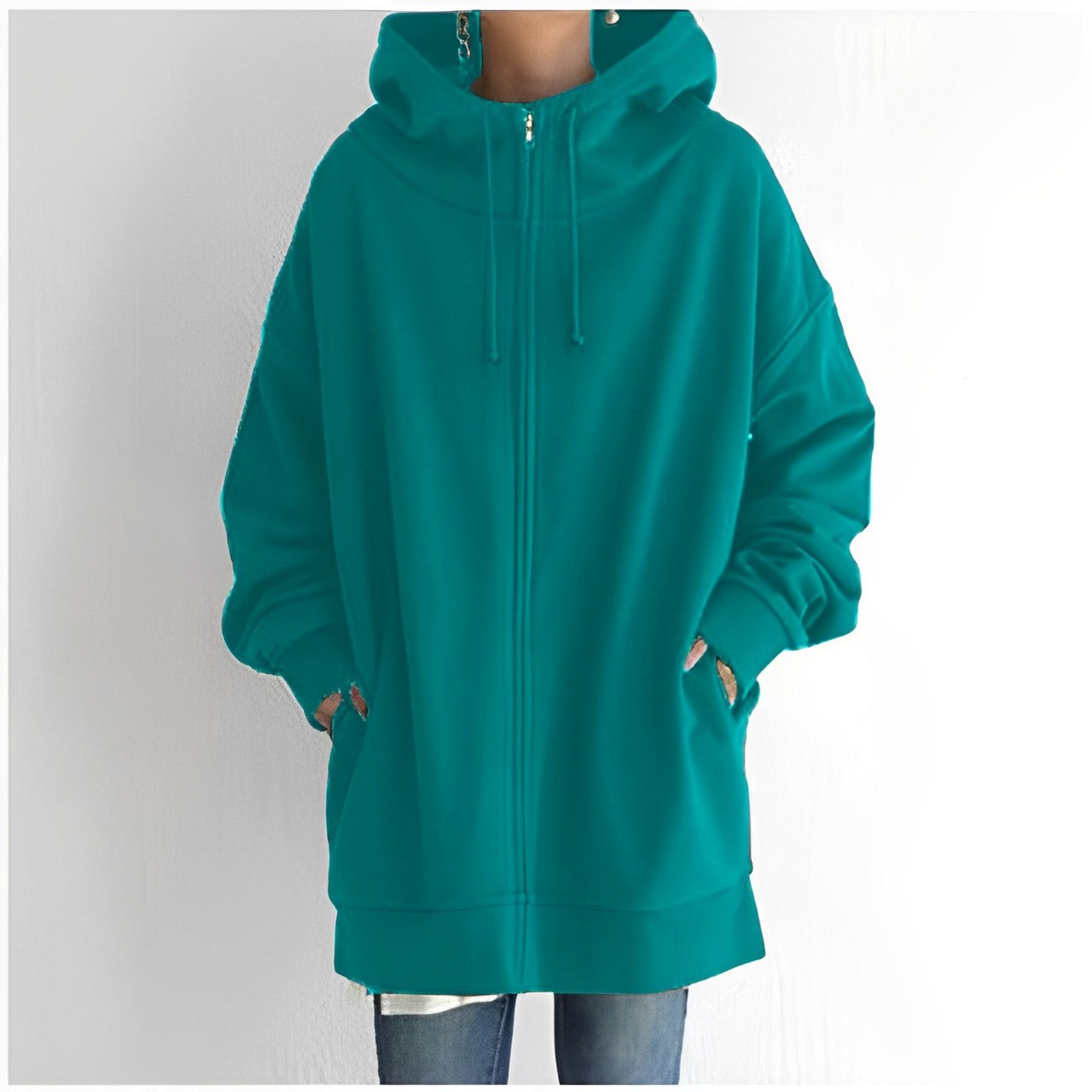 Zwergini-Mode | Fleece-Hoodie mit Reißverschluss