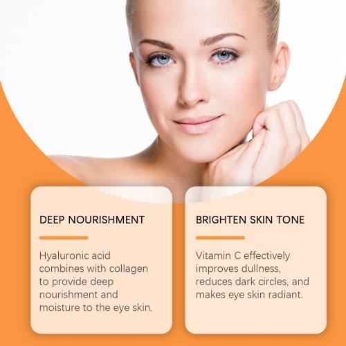 Vitamin C Augenpads, kühlend