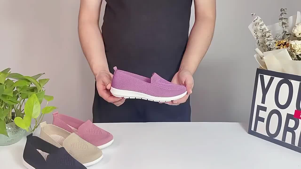 Zwergini-Mode | Einfarbige Gestrickte Sneaker Für Damen