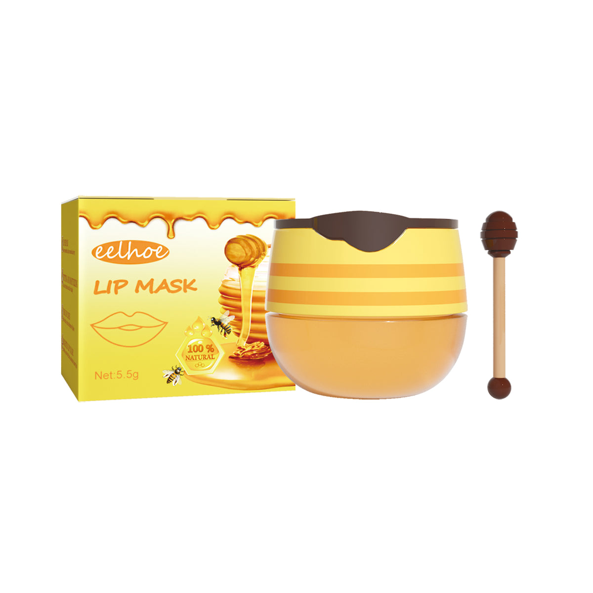 Honig Lippenmaske mit Vitamin E